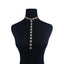 KMVEXO Luxury Gold Color Long Five Pointed Stars Choker Necklace 2018 New Crystal Rhinestone Necklace Women Fashion Body Jewelry