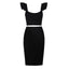 Mirella Bandage Crop Top & Skirt Two-piece