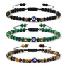 Beaded Bracelets Lucky Turkish Evil Eye Braided Bracelet Handmade Adjustable Knots