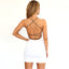 Plain Solid Color Bandage mini Dress