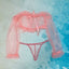 Rosalie Ruffle Lace Lingerie Set Two-piece