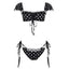 Colette Polka-Dot Lace Bikini Two-piece