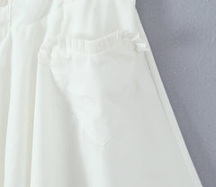 Vivian Cloudline Ruffled Halter Mini Dress