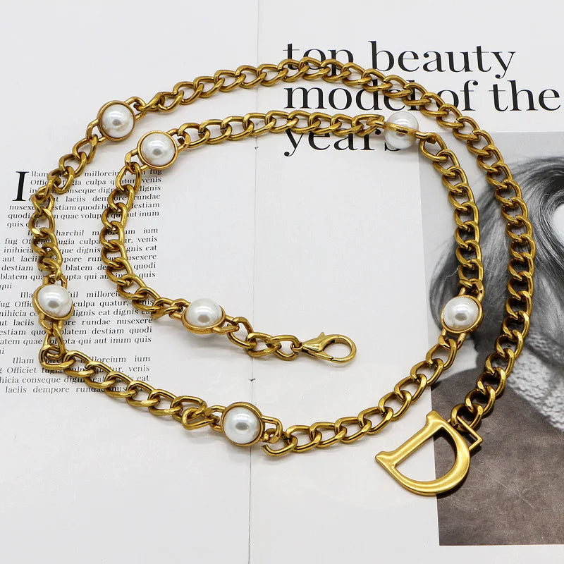 Amalia Bronze-Tone Chunky Link Waist Belly Chain Secondary image