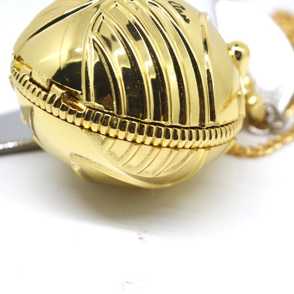 Halloween Cos Game Golden Snitch Keychain Necklace Resurrection Stone Ring Set Used As Proposal Ring Box Birthday Gift