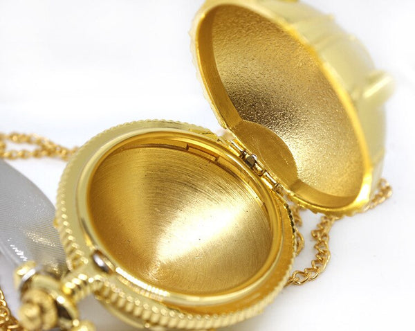 Halloween Cos Game Golden Snitch Keychain Necklace Resurrection Stone Ring Set Used As Proposal Ring Box Birthday Gift