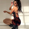 Crimson Tokyo Animal Print Bodycon Mini Dress