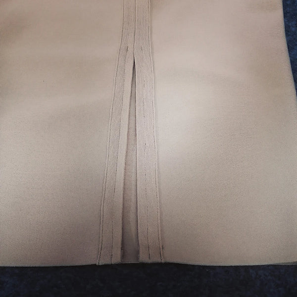 Bianca Strapless Beaded Bandage Midi Dress