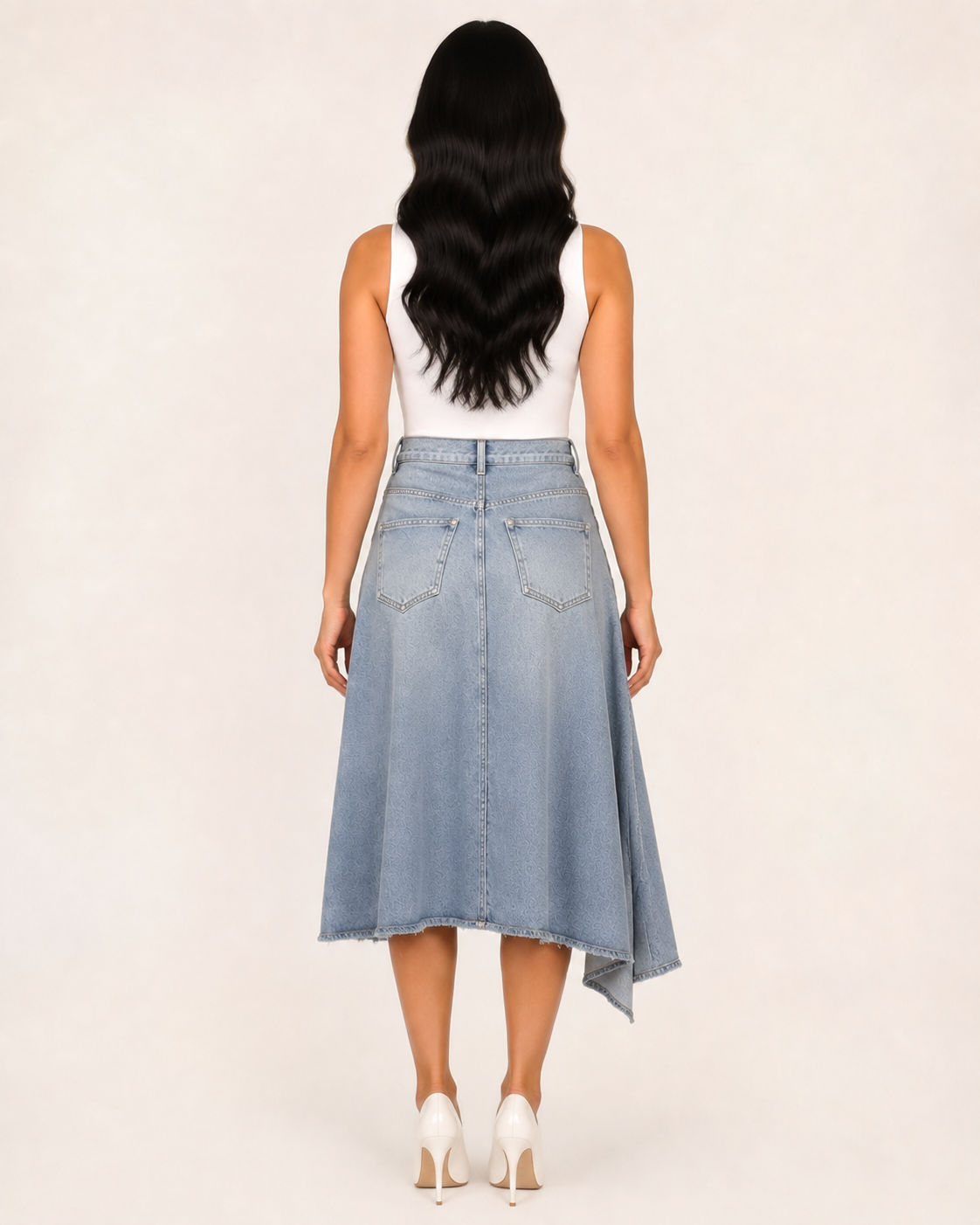 Aveline Lace Midi Skirt One-piece
