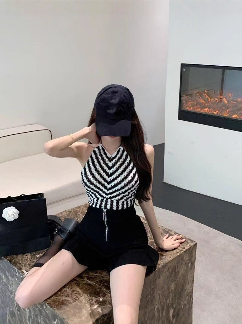 Elodie Ruffle Wide-Leg Shorts Secondary image