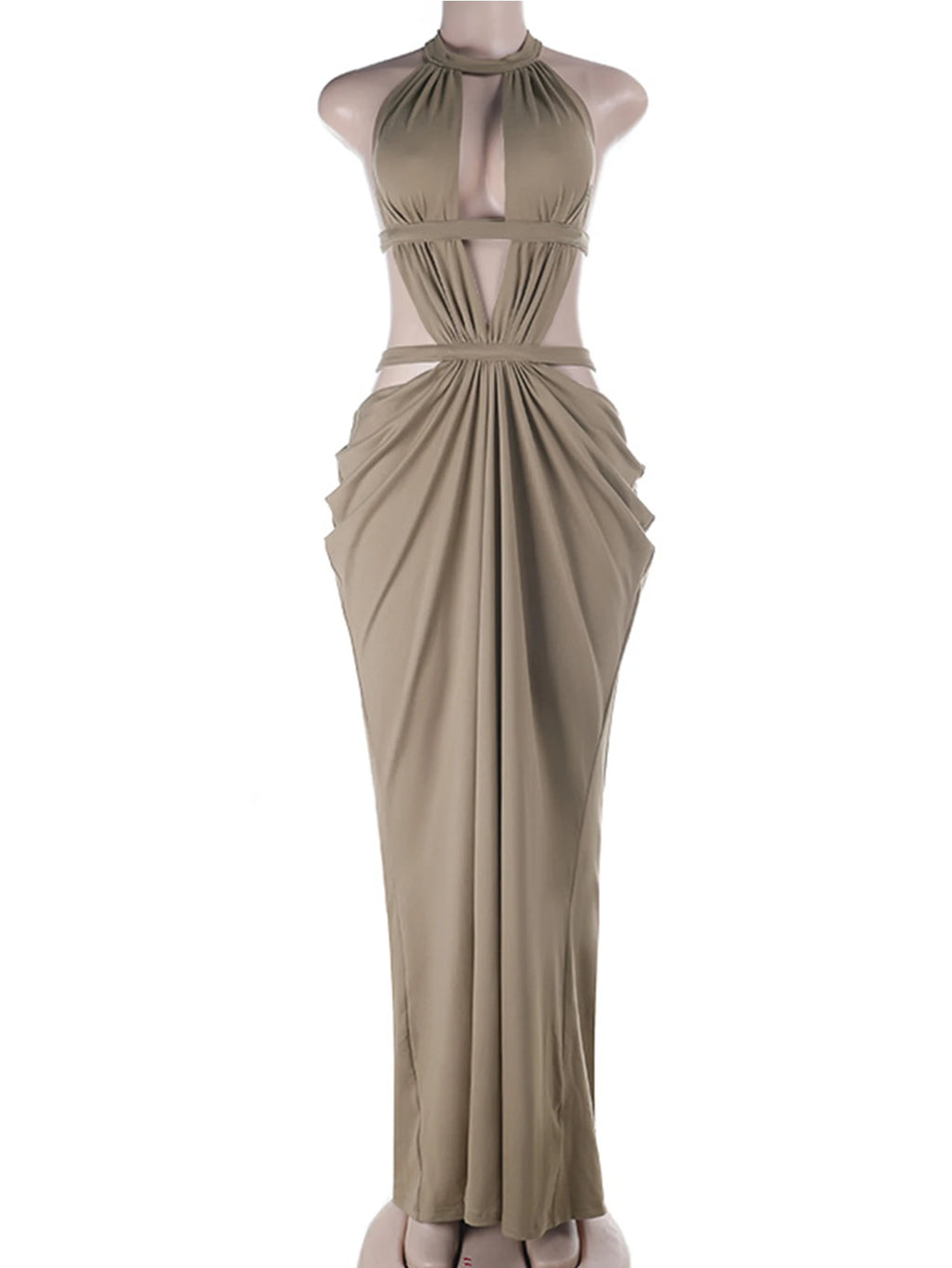 Elaria Backless Bodycon Maxi Dress
