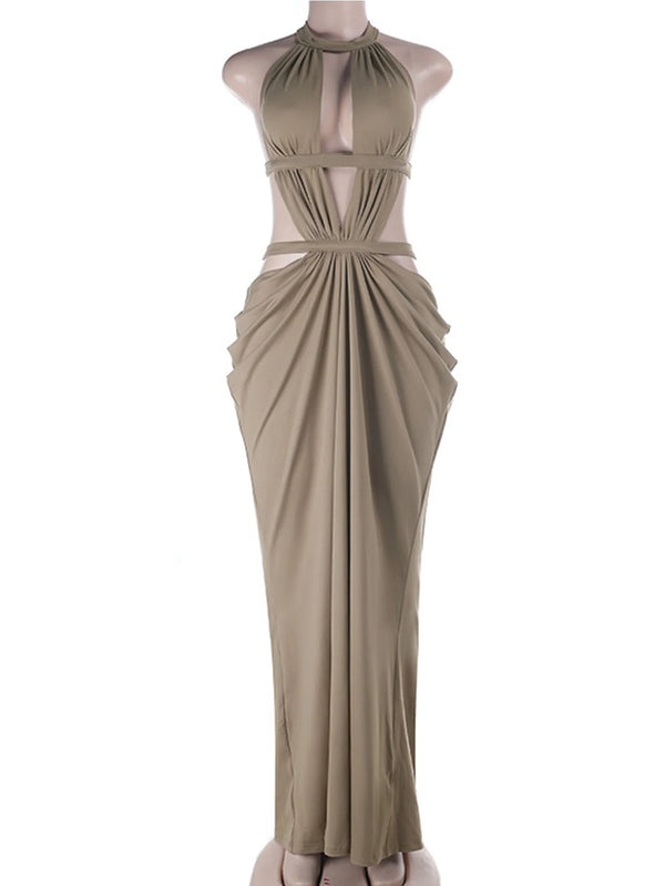 Elaria Backless Bodycon Maxi Dress