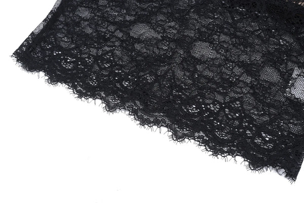 Nerissa Sheer Lace V-Neck Top One-piece