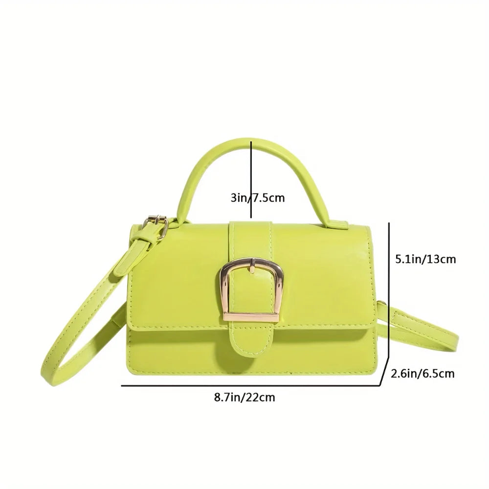 Gianna Minimalist Green Mini Crossbody Bag Secondary image