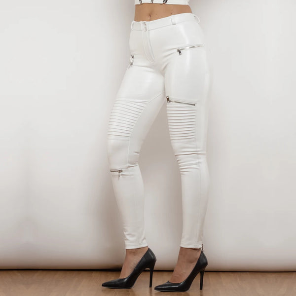 Melody Slim Faux Leather Pants