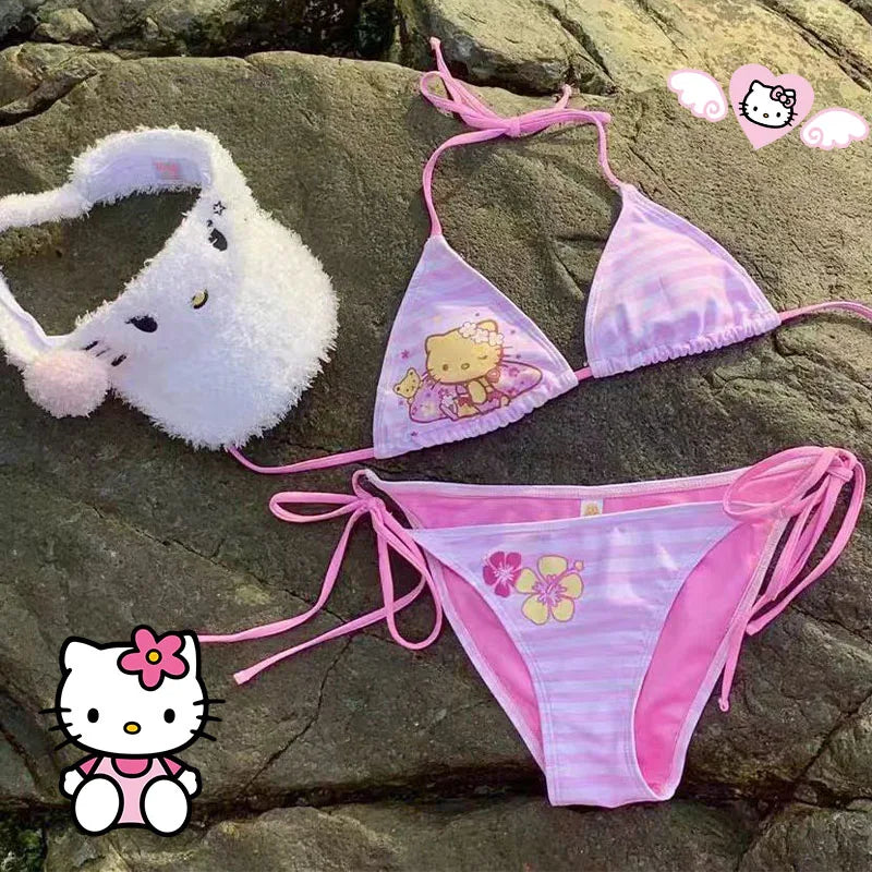 Kiki Cartoon Strap Bikini Two-piece Main image