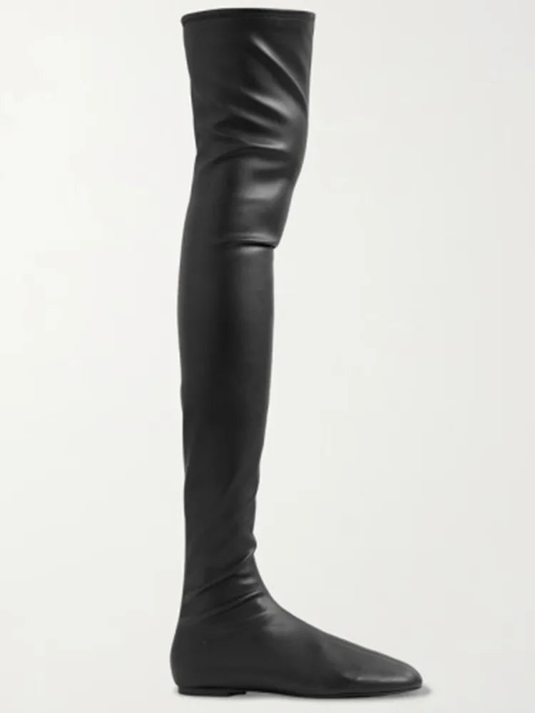 Imogen Flat Over-the-Knee Stretch Boots