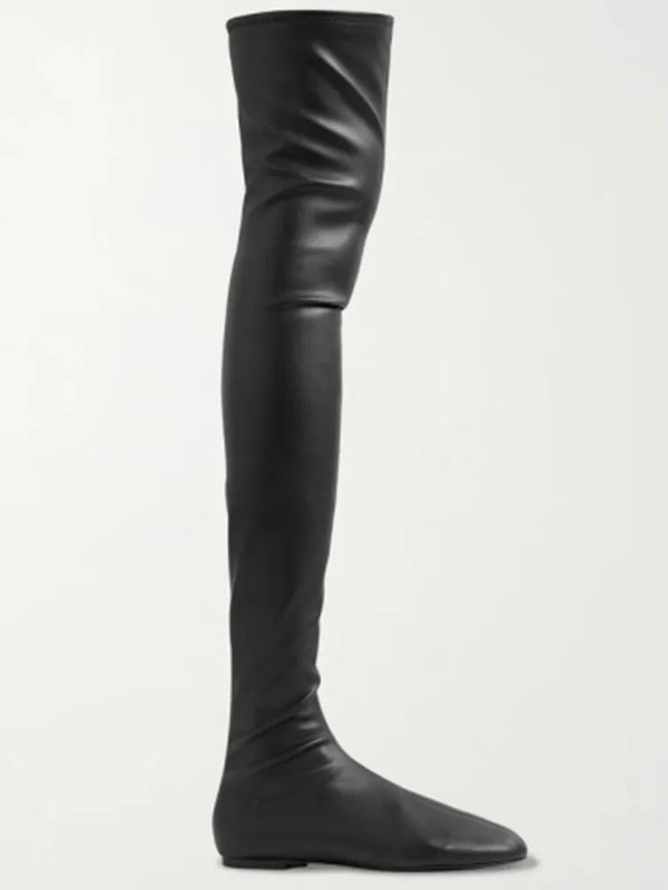 Imogen Flat Over-the-Knee Stretch Boots