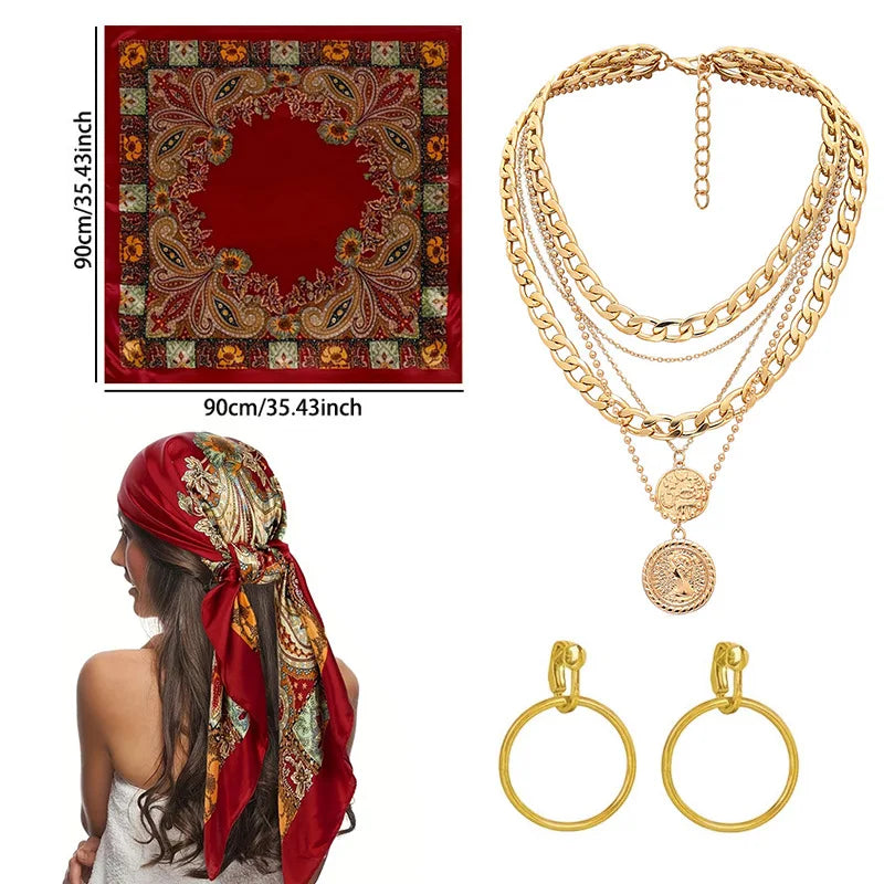 Isadora Pirate Costume Separates: Off-Shoulder Top, Tattered Skirt & Accessories