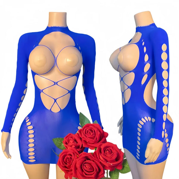 Nyx Multi-Style Fishnet Bodystocking Lingerie Set