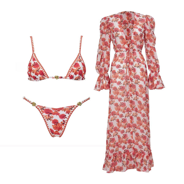 Zahara Printed Micro Bikini Two-piece
