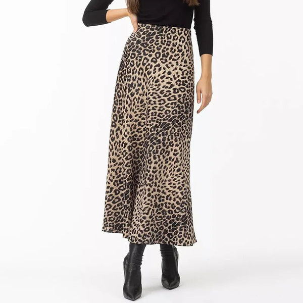 Ottilie Satin Midi Skirt One-piece