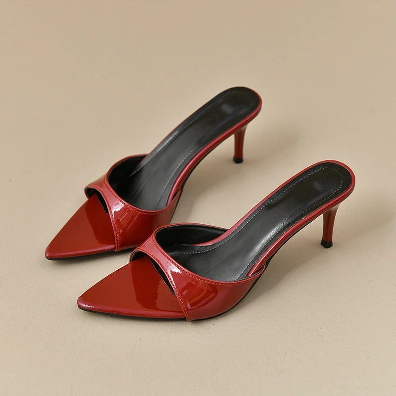 Monroe Pointed-Toe Stiletto Slides Main image