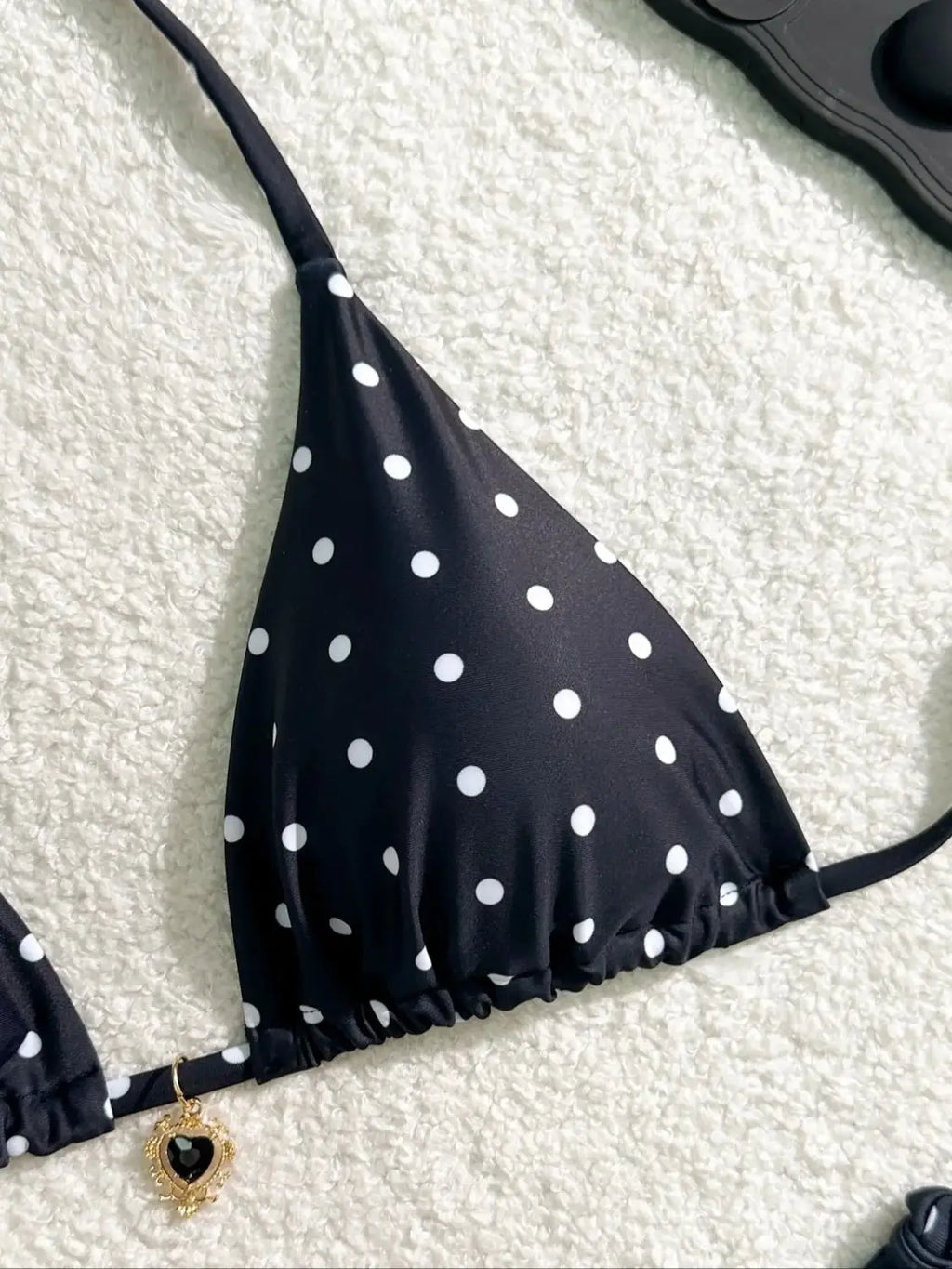 Bella Riviera Polka Dot Tie-Side Bikini Set