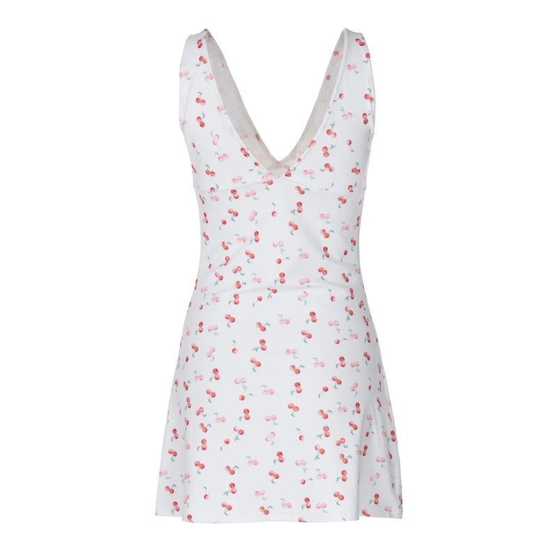 Luna Sweet Cherry Picnic Mini Dress