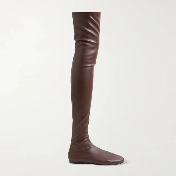 Imogen Flat Over-the-Knee Stretch Boots