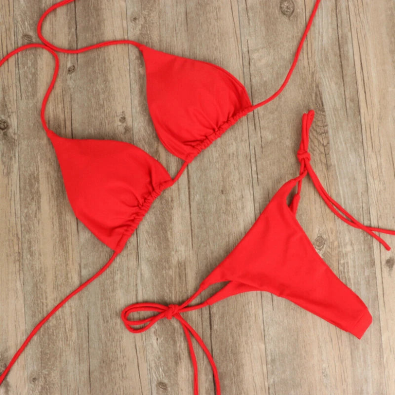Faye Push-Up Thong Bikini Two-piece Secondary image