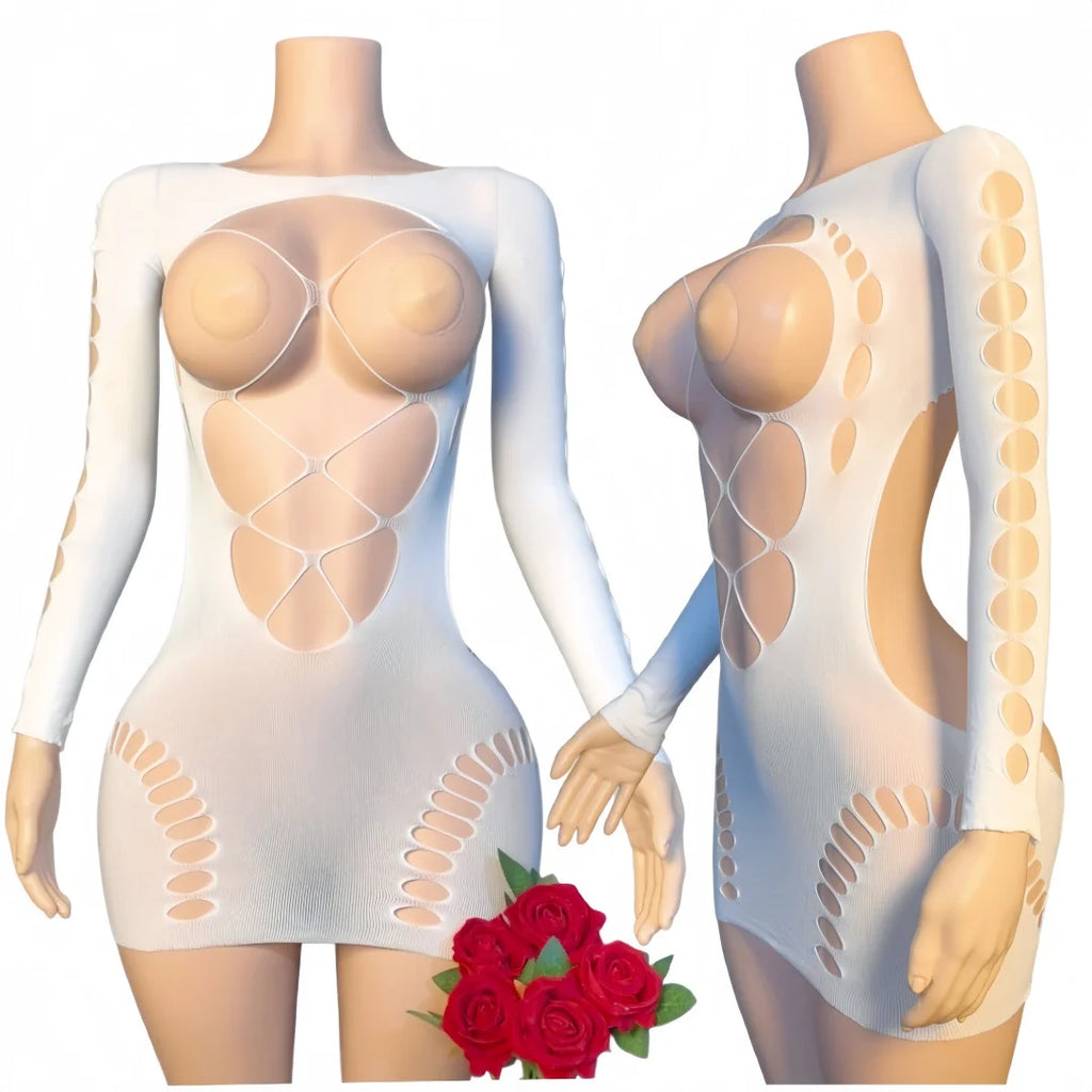 Nyx Multi-Style Fishnet Bodystocking Lingerie Set