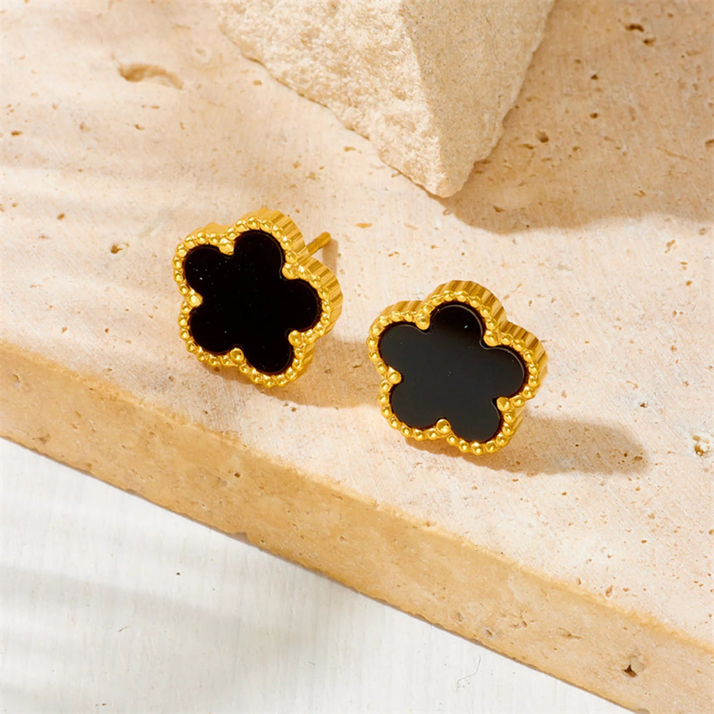 Sienna Stainless-Steel Zircon Earring Collection