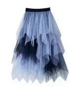 Juliette A-Line Mesh Midi Skirt One-piece