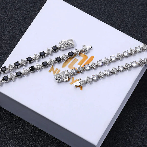 Estella Star Zirconia Tennis Bracelet