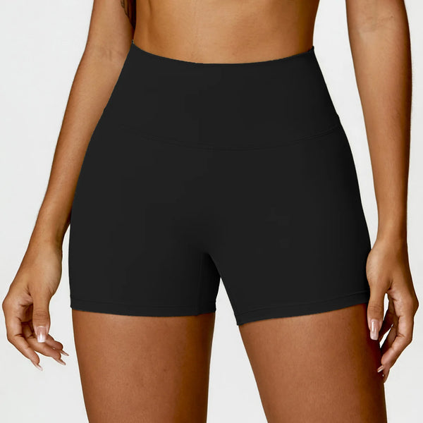Kaia Quick-Dry High-Waist Yoga Shorts One-piece