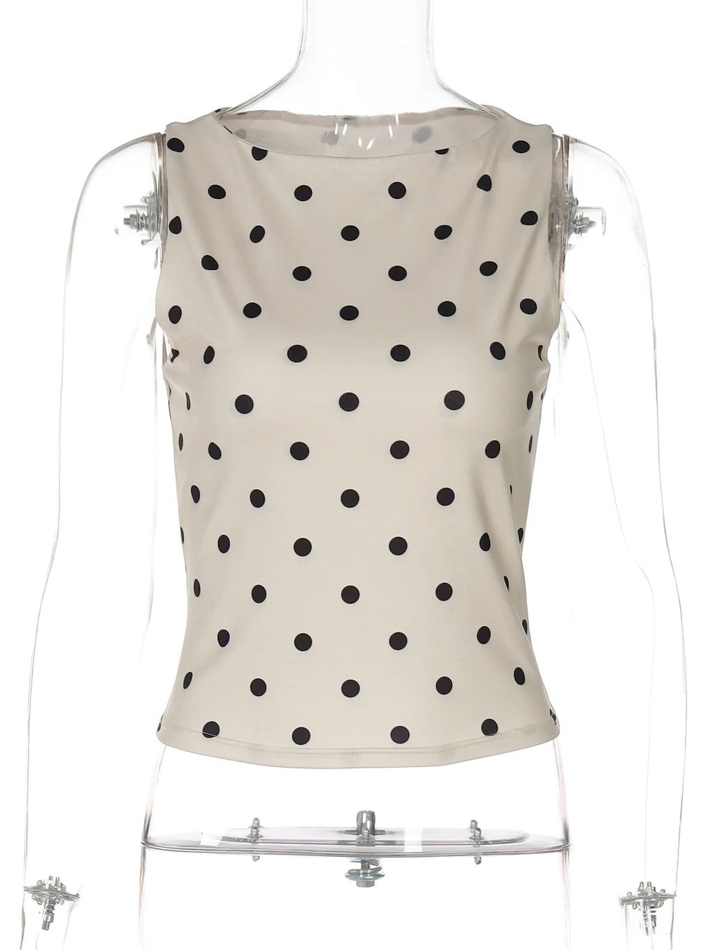 Sofia Dot Muse Sleeveless Top One-piece