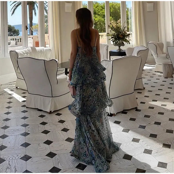 Kendra Ruched Maxi Dress