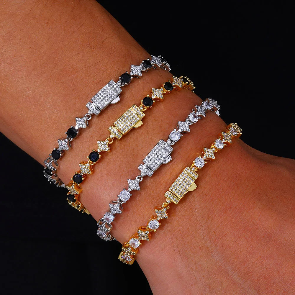 Estella Star Zirconia Tennis Bracelet