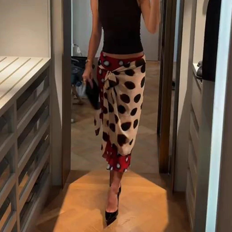 2026 Women Chic Vacation Outfits Fashion Leopard Print Sheer Chiffon Shirt Casual Turn-down Collar Mini Dress & Detachable Scarf