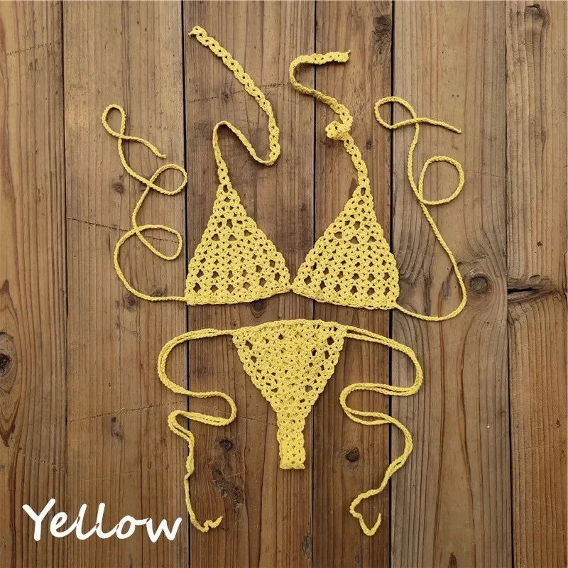 Isla Handmade Crochet Micro Bikini Two-piece