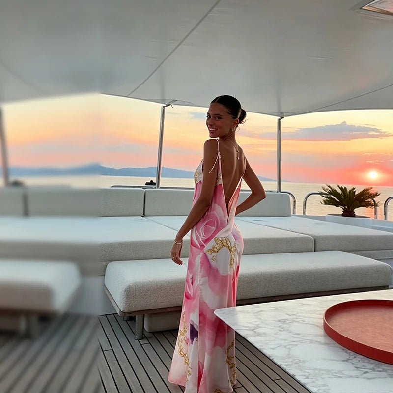 Beatrix Floral Maxi Skirt One-piece