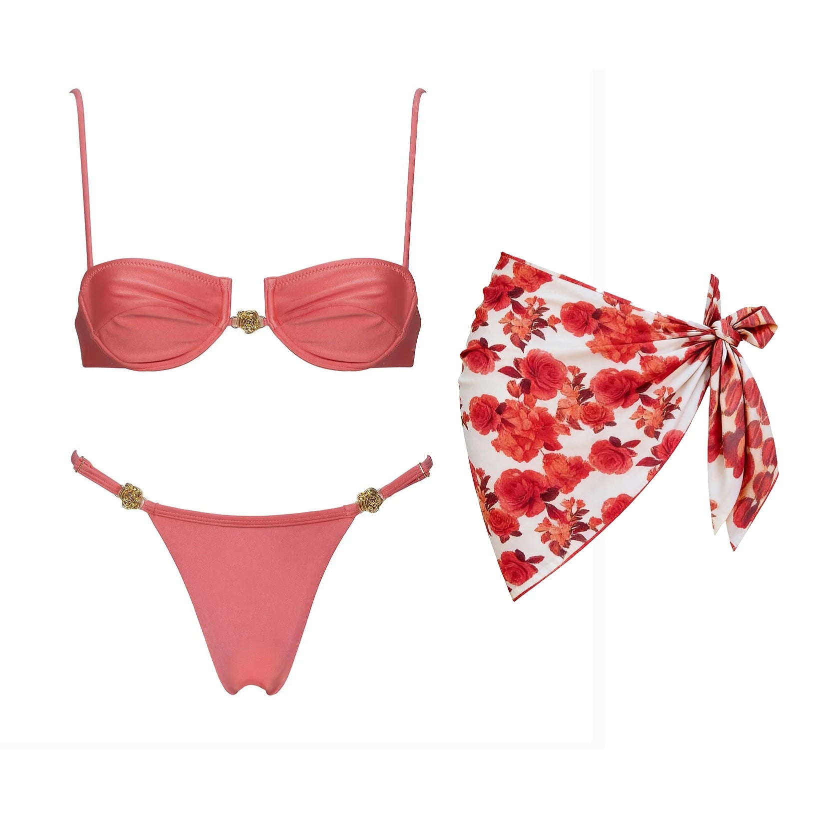 Zahara Printed Micro Bikini Two-piece