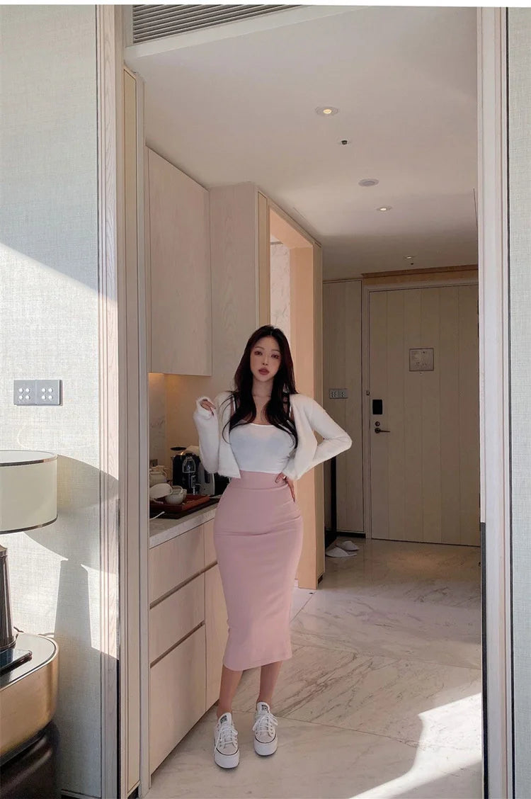 Cosima Elegant Midi Skirt One-piece