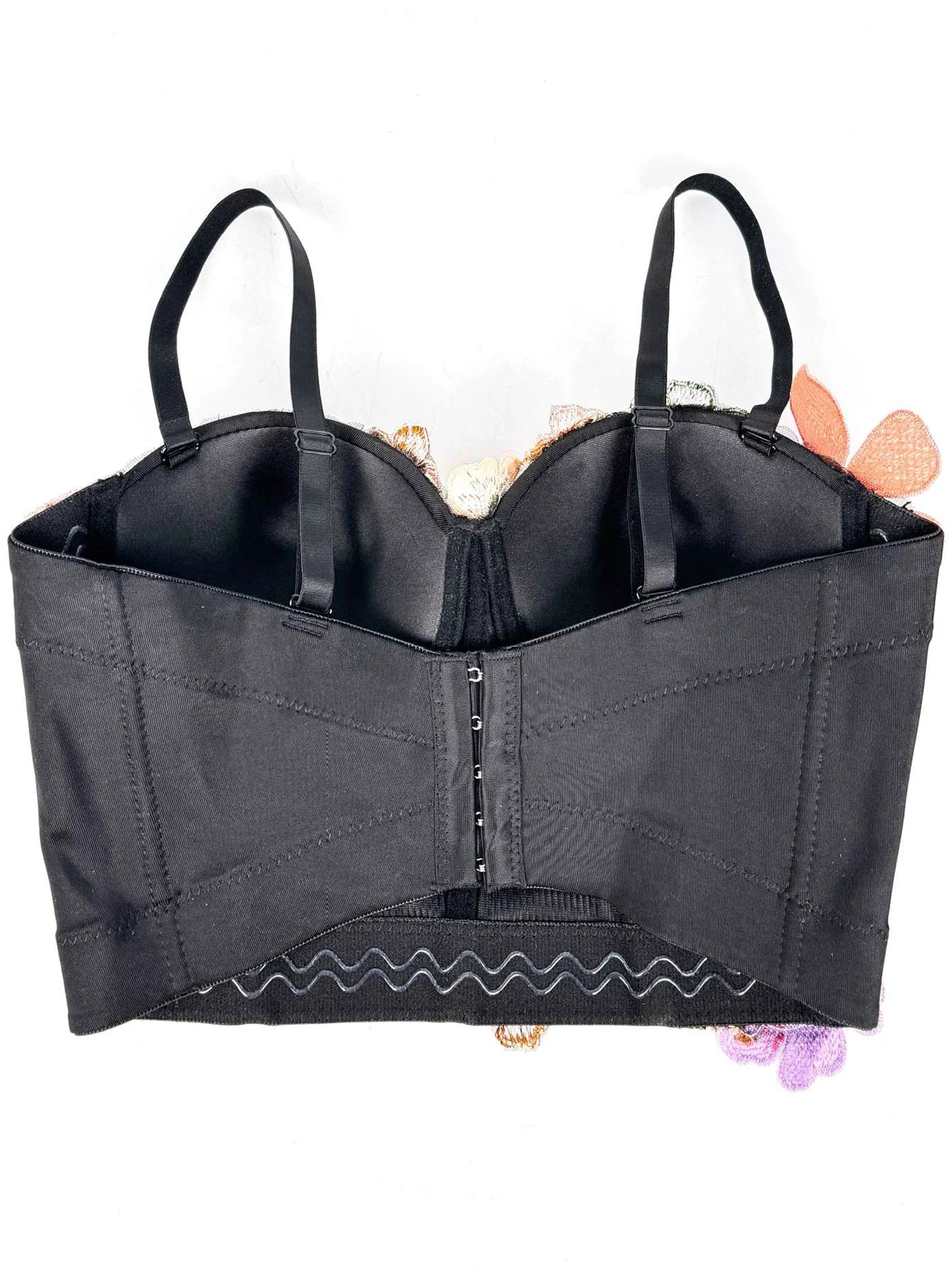 Sexy halter corset crop top women clothing 2026 summer cropped flower bustier bra tank top hotwife rave outfits club party tops