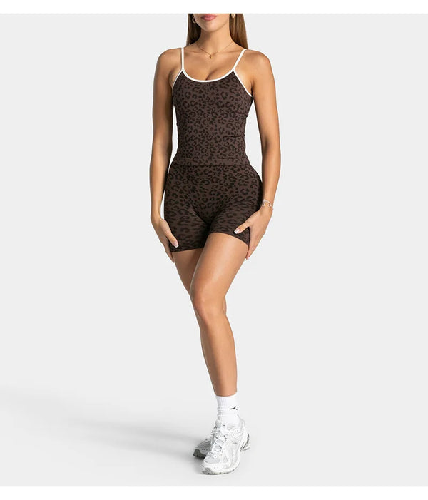 Soleia High-Waist Scrunch Yoga Shorts Apparel One-piece