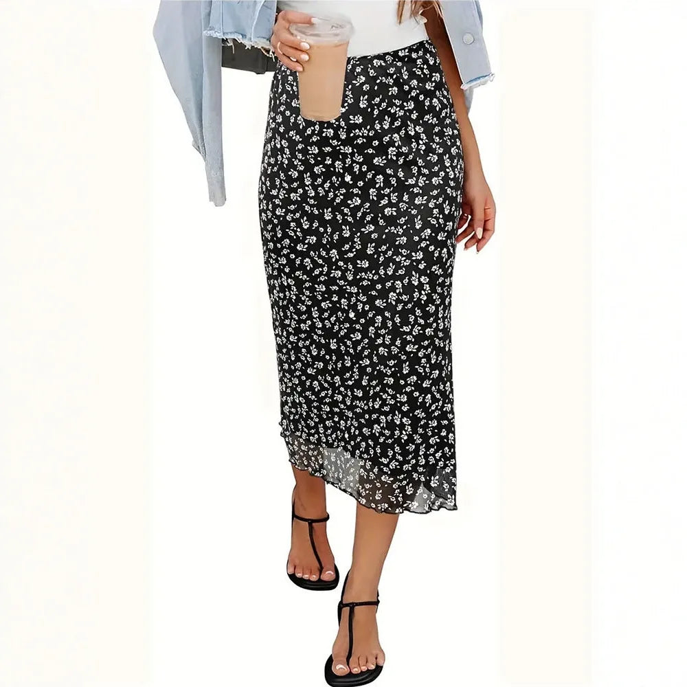 Lisette A-Line Floral Maxi Skirt One-piece