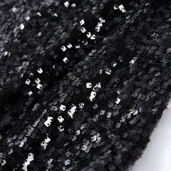 Alina Midnight Lace Sequin Maxi Dress