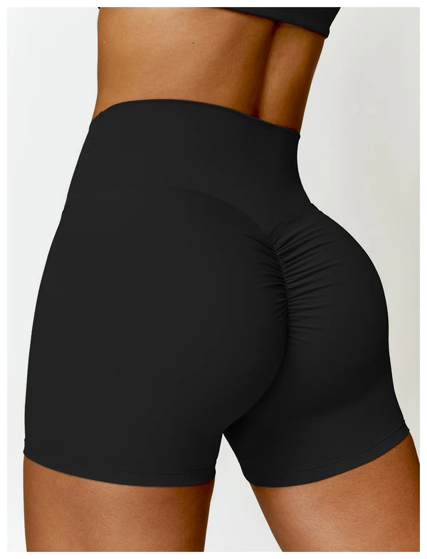 Kaia Quick-Dry High-Waist Yoga Shorts One-piece