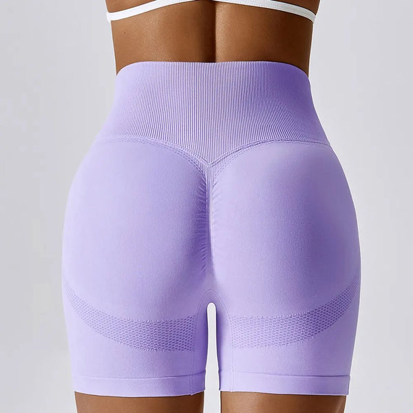 Naya Seamless High-Waist Yoga Shorts One-piece